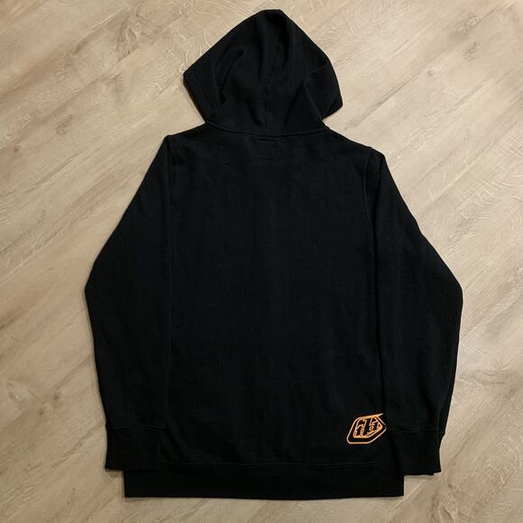 Troy Lee Designs TLD Etched Zip-Up Hoodie Women's XL Black Sweatshirt NEW NWT - Picture 5 of 7